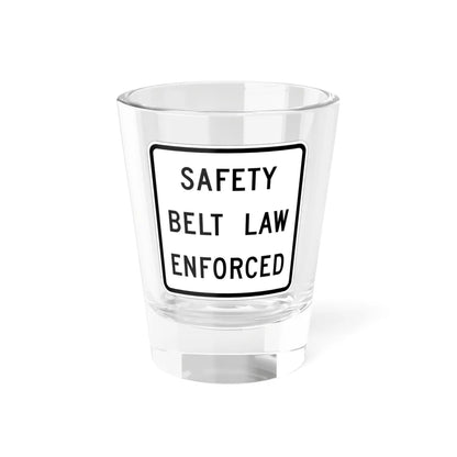 MUTCD-CA SR15A (California) (Road Sign) Shot Glass 1.5oz 1.5oz - Go Mug Yourself