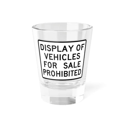 MUTCD-CA SR26 (California) (Road Sign) Shot Glass 1.5oz 1.5oz - Go Mug Yourself