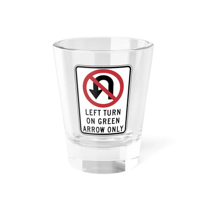MUTCD-CA SR39A (California) (Road Sign) Shot Glass 1.5oz 1.5oz - Go Mug Yourself
