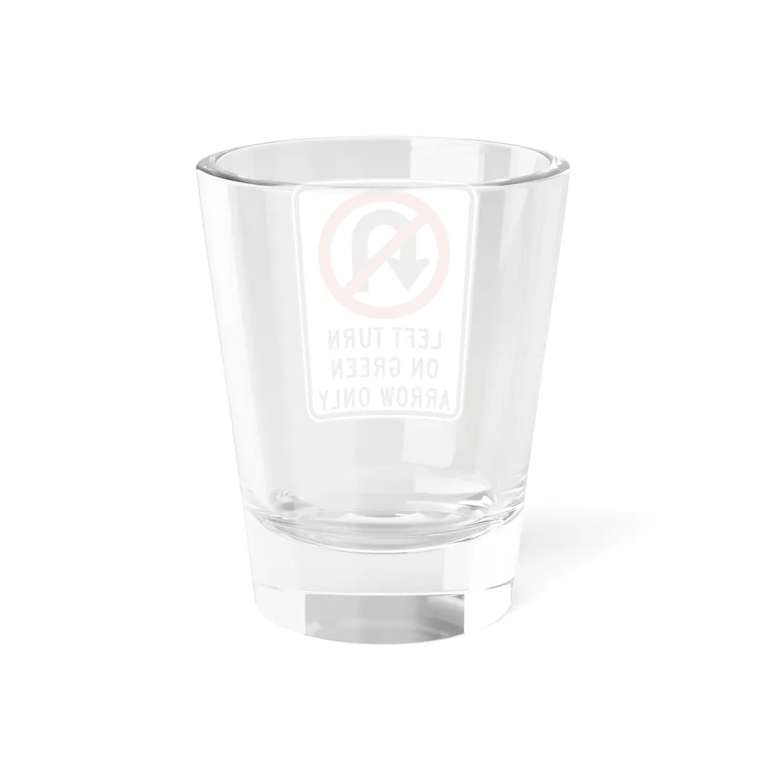 MUTCD-CA SR39A (California) (Road Sign) Shot Glass 1.5oz - Go Mug Yourself