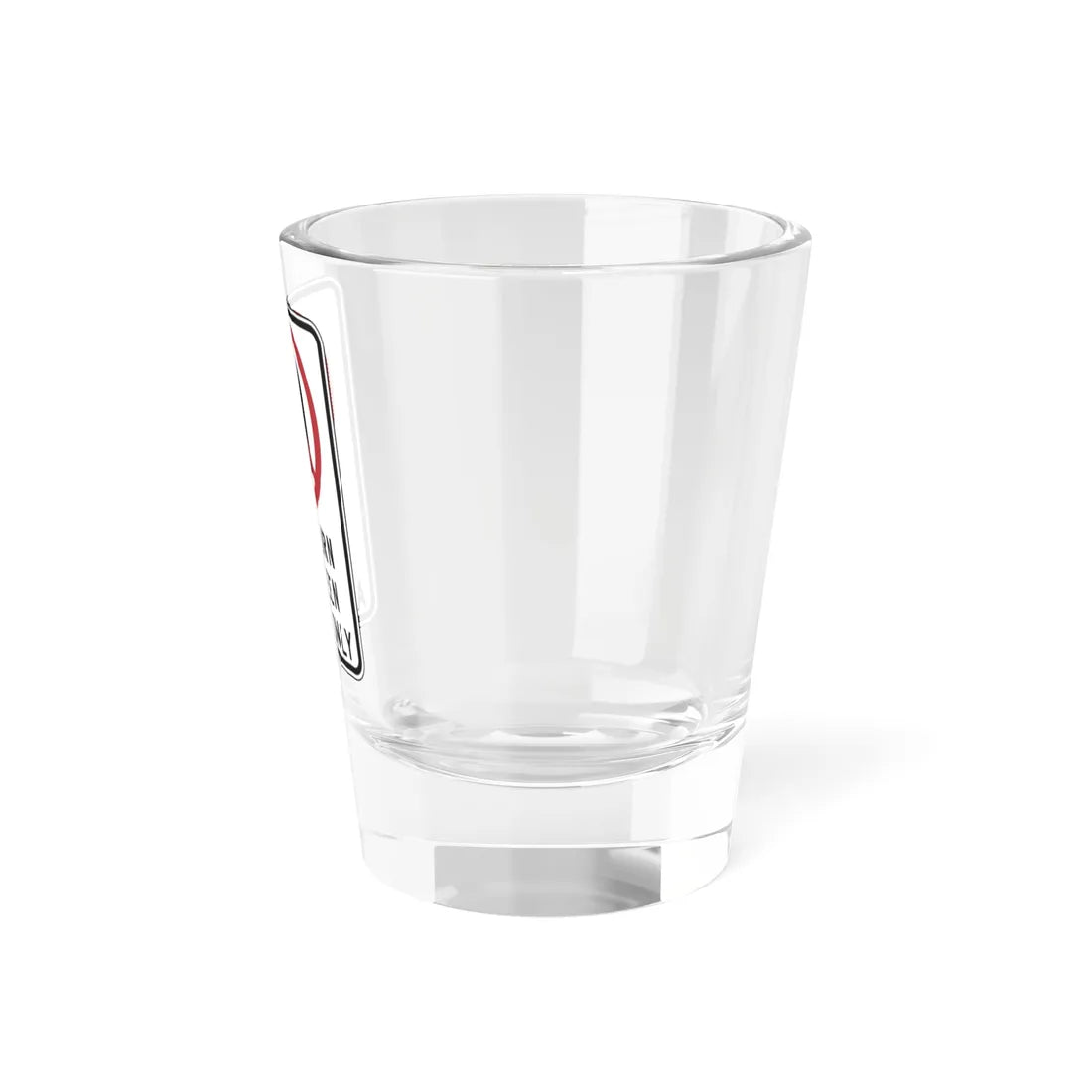 MUTCD-CA SR39A (California) (Road Sign) Shot Glass 1.5oz - Go Mug Yourself