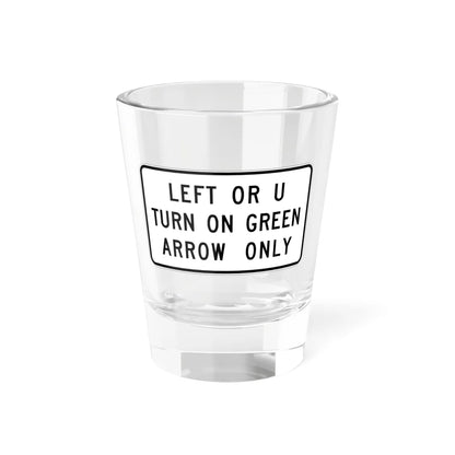 MUTCD-CA SR39AU (California) (Road Sign) Shot Glass 1.5oz 1.5oz - Go Mug Yourself