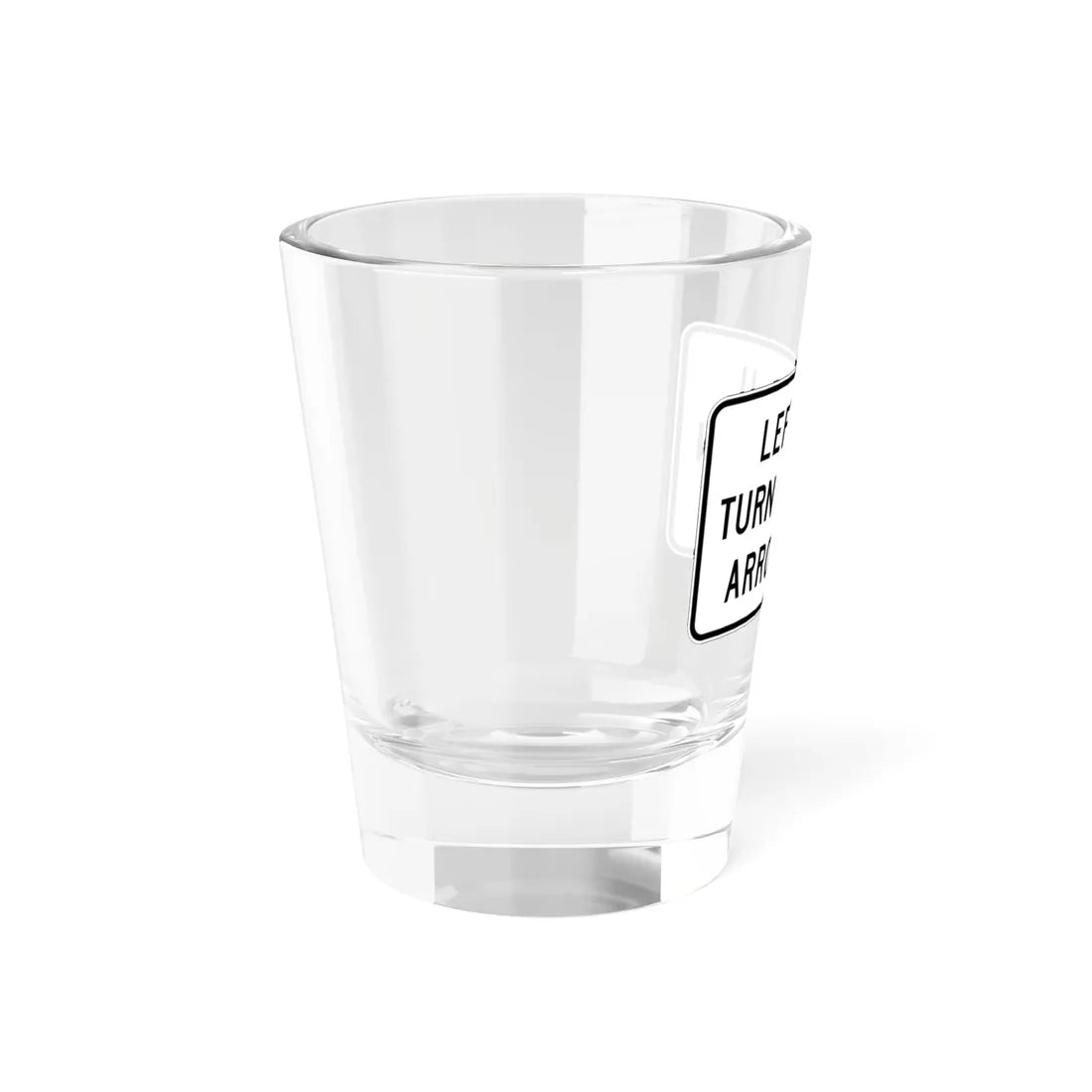 MUTCD-CA SR39AU (California) (Road Sign) Shot Glass 1.5oz - Go Mug Yourself