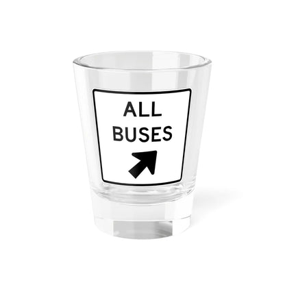 MUTCD-CA SR42 (California) (Road Sign) Shot Glass 1.5oz 1.5oz - Go Mug Yourself