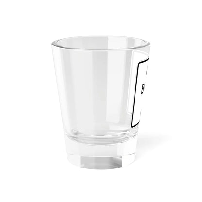 MUTCD-CA SR42 (California) (Road Sign) Shot Glass 1.5oz - Go Mug Yourself