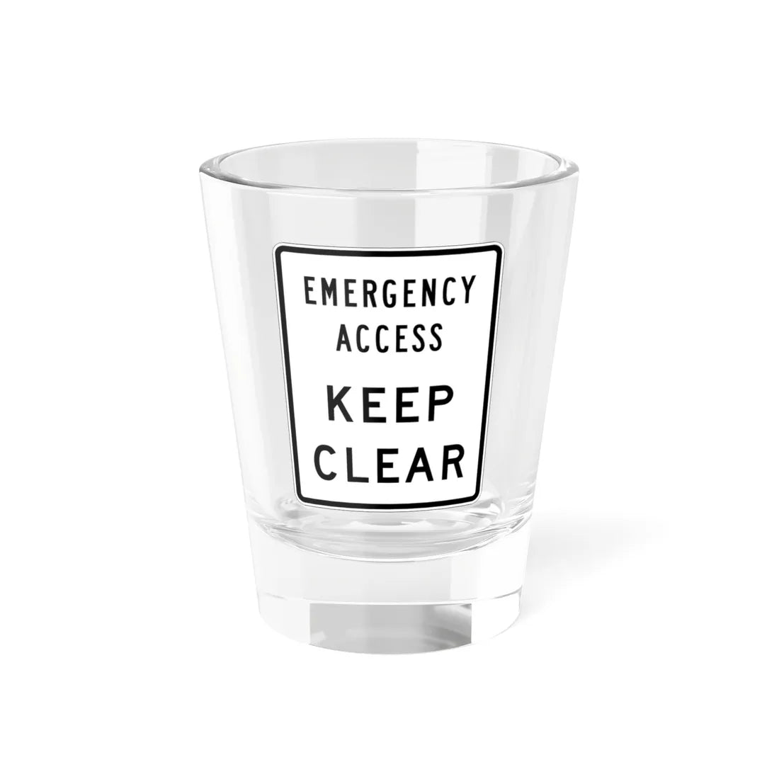 MUTCD-CA SR46 (California) (Road Sign) Shot Glass 1.5oz 1.5oz - Go Mug Yourself