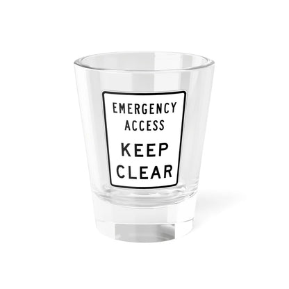 MUTCD-CA SR46 (California) (Road Sign) Shot Glass 1.5oz 1.5oz - Go Mug Yourself