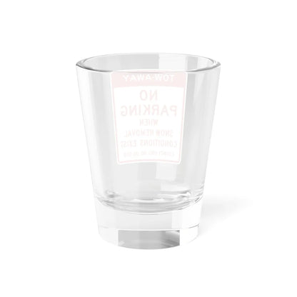 MUTCD-CA SR49 (California) (Road Sign) Shot Glass 1.5oz - Go Mug Yourself