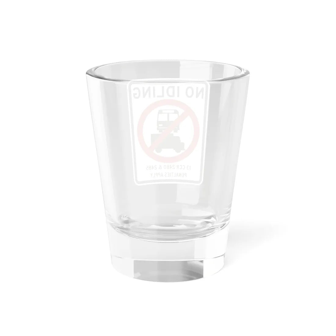 MUTCD-CA SR63 (California) (Road Sign) Shot Glass 1.5oz - Go Mug Yourself