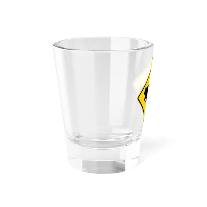 MUTCD-CA SW59 (California) (Road Sign) Shot Glass 1.5oz - Go Mug Yourself