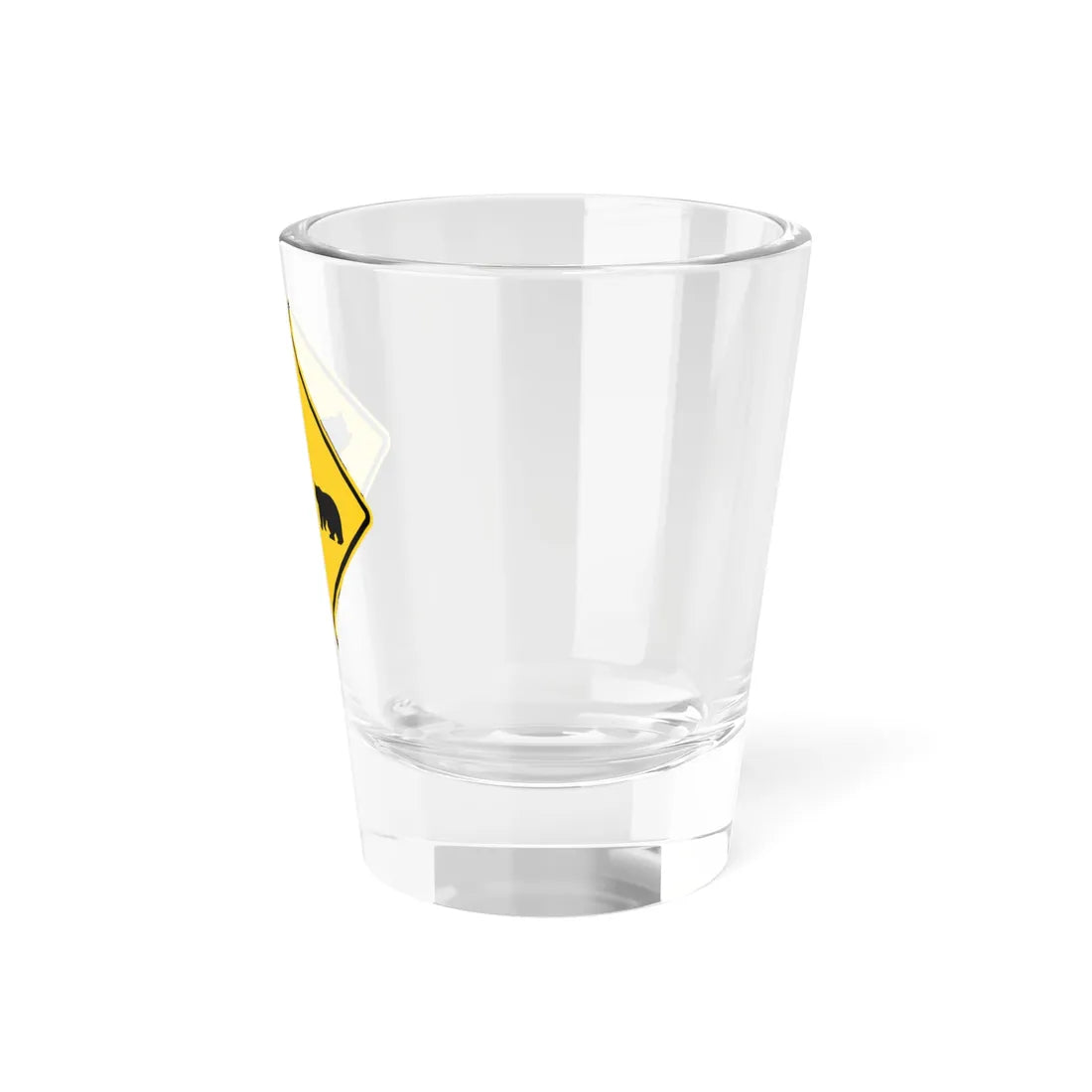 MUTCD-CA SW59 (California) (Road Sign) Shot Glass 1.5oz - Go Mug Yourself
