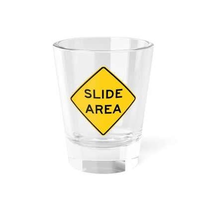 MUTCD-CA W38 (California) (Road Sign) Shot Glass 1.5oz 1.5oz - Go Mug Yourself