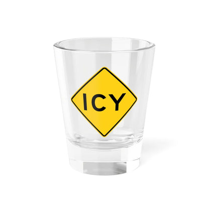 MUTCD-CA W43 (California) (Road Sign) Shot Glass 1.5oz 1.5oz - Go Mug Yourself