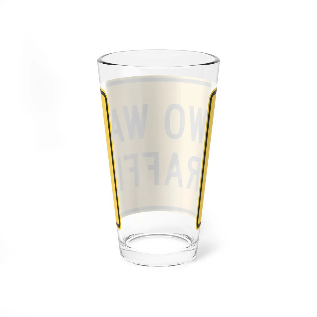 MUTCD-CA W44A (California) (Road Sign) Pint Glass 16oz - Go Mug Yourself