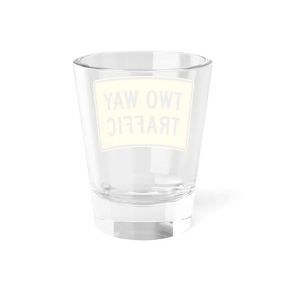 MUTCD-CA W44A (California) (Road Sign) Shot Glass 1.5oz - Go Mug Yourself