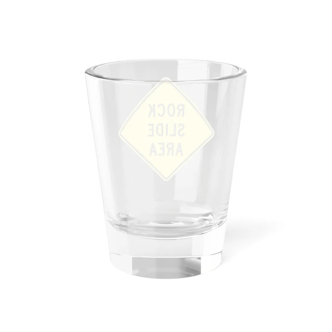 MUTCD-CA W50 (California) (Road Sign) Shot Glass 1.5oz - Go Mug Yourself