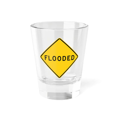 MUTCD-CA W55 (California) (Road Sign) Shot Glass 1.5oz 1.5oz - Go Mug Yourself