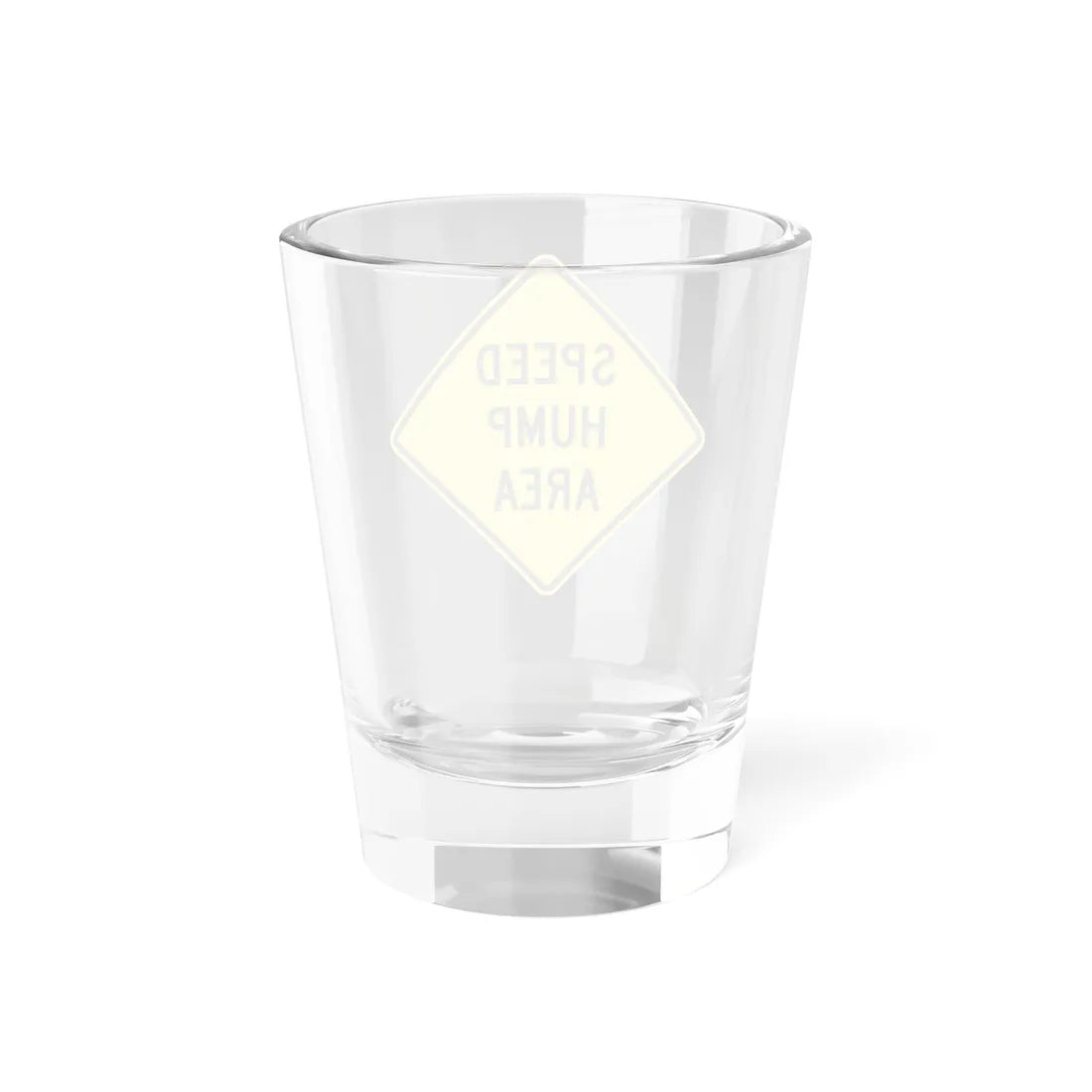 MUTCD-CA W85 (California) (Road Sign) Shot Glass 1.5oz - Go Mug Yourself