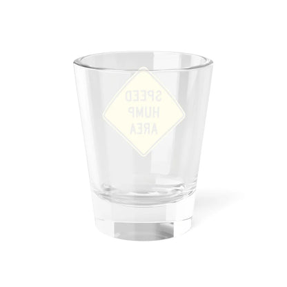 MUTCD-CA W85 (California) (Road Sign) Shot Glass 1.5oz - Go Mug Yourself