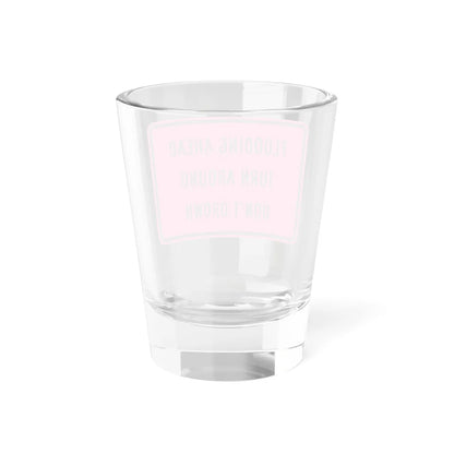 MUTCD-CA W86 (California) (Road Sign) Shot Glass 1.5oz - Go Mug Yourself