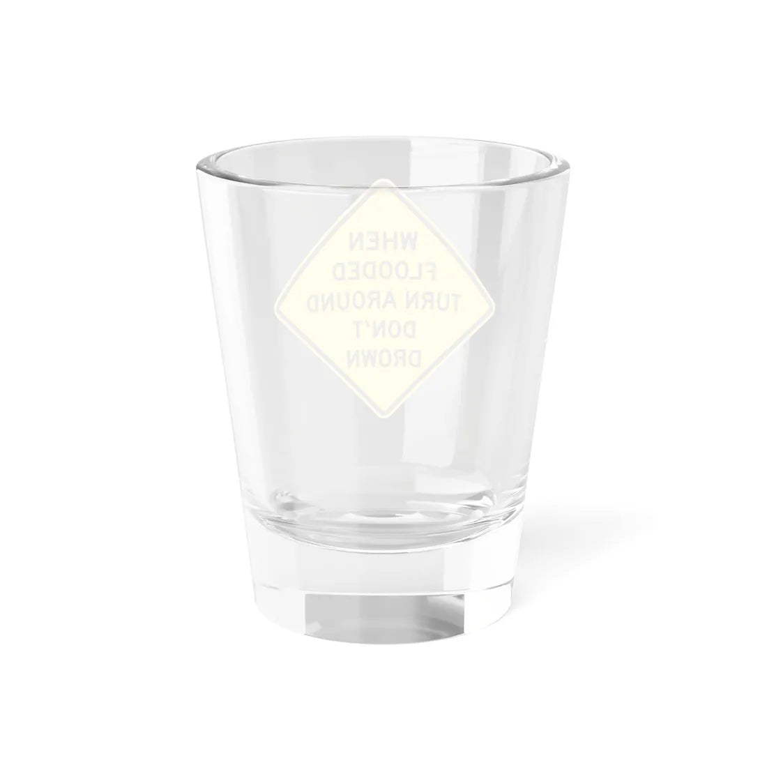 MUTCD-CA W87 (California) (Road Sign) Shot Glass 1.5oz - Go Mug Yourself