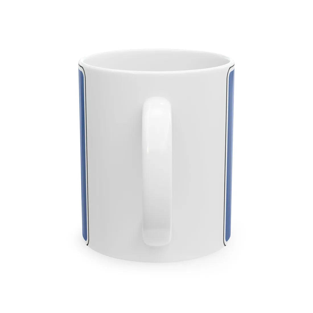 MUTCD D12-3 (Michigan) (Road Sign) White Coffee Mug - Go Mug Yourself