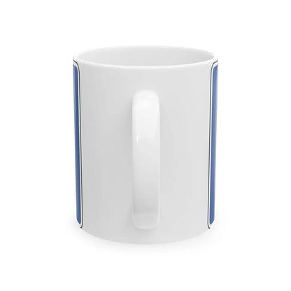MUTCD D12-3 (Michigan) (Road Sign) White Coffee Mug - Go Mug Yourself