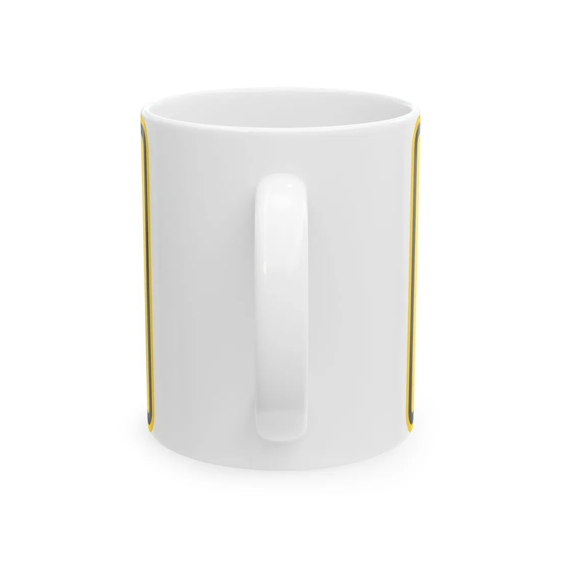MUTCD-MD W11-81 (Maryland) (Road Sign) White Coffee Mug - Go Mug Yourself