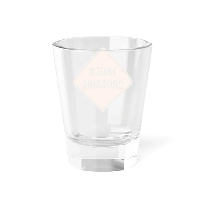 MUTCD-MI CW11-10a (Michigan) (Road Sign) Shot Glass 1.5oz - Go Mug Yourself
