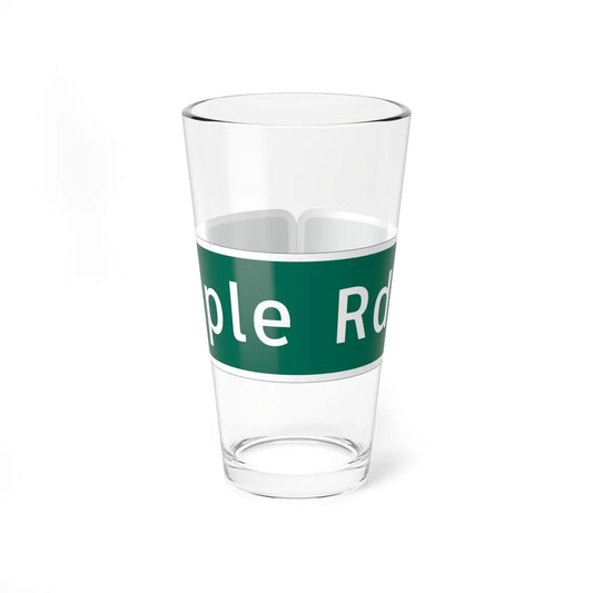 MUTCD-MI D1-1b (Michigan) (Road Sign) Pint Glass 16oz 16oz - Go Mug Yourself