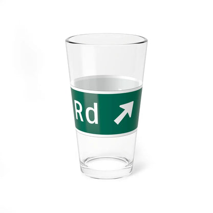 MUTCD-MI D1-1b (Michigan) (Road Sign) Pint Glass 16oz - Go Mug Yourself
