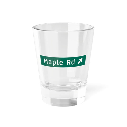 MUTCD-MI D1-1b (Michigan) (Road Sign) Shot Glass 1.5oz 1.5oz - Go Mug Yourself