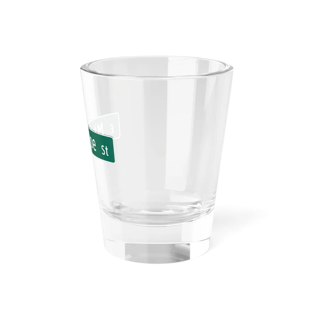 MUTCD-MI D3-1 (Michigan) (Road Sign) Shot Glass 1.5oz - Go Mug Yourself