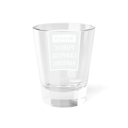 MUTCD-MI D4-4 (Michigan) (Road Sign) Shot Glass 1.5oz - Go Mug Yourself