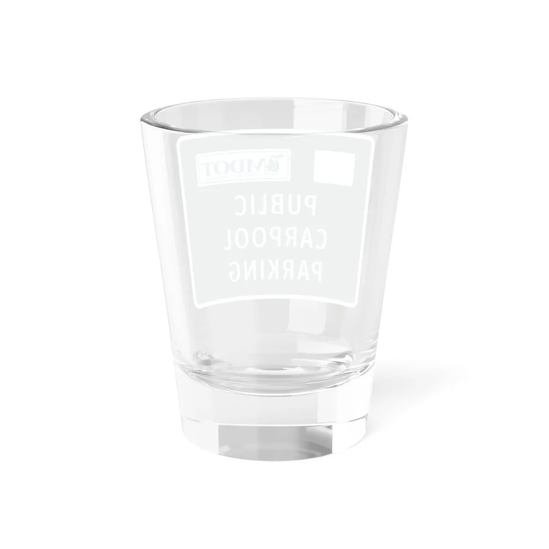 MUTCD-MI D4-4a (Michigan) (Road Sign) Shot Glass 1.5oz - Go Mug Yourself