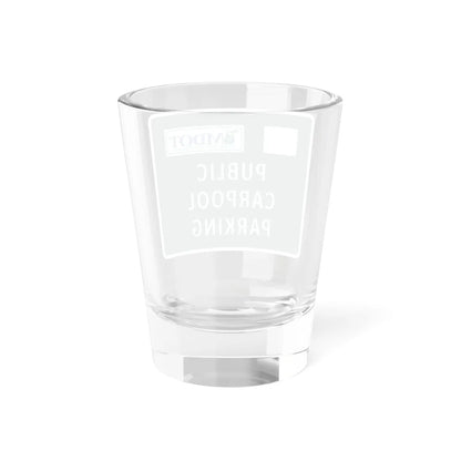 MUTCD-MI D4-4a (Michigan) (Road Sign) Shot Glass 1.5oz - Go Mug Yourself