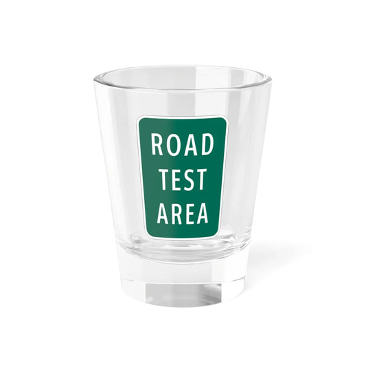 MUTCD-MI I16-1 (Michigan) (Road Sign) Shot Glass 1.5oz 1.5oz - Go Mug Yourself