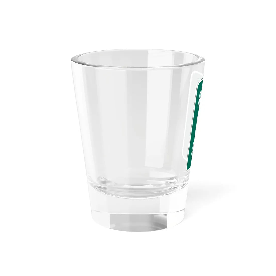 MUTCD-MI I16-1 (Michigan) (Road Sign) Shot Glass 1.5oz - Go Mug Yourself