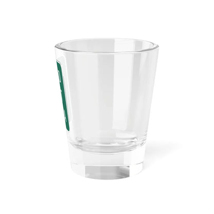MUTCD-MI I16-1 (Michigan) (Road Sign) Shot Glass 1.5oz - Go Mug Yourself