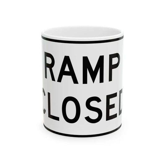 MUTCD-MI R11-2a (Michigan) (Road Sign) White Coffee Mug 11oz - Go Mug Yourself