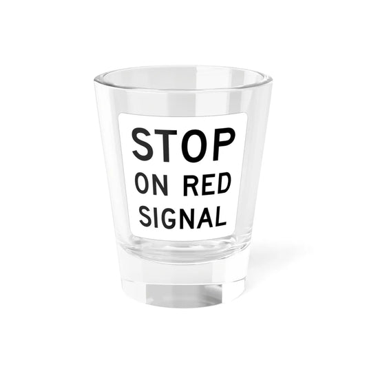 MUTCD-MI R15-5 (Michigan) (Road Sign) Shot Glass 1.5oz 1.5oz - Go Mug Yourself