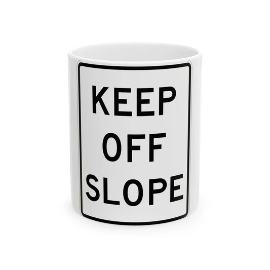 MUTCD-MI R4-19 (Michigan) (Road Sign) White Coffee Mug 11oz - Go Mug Yourself