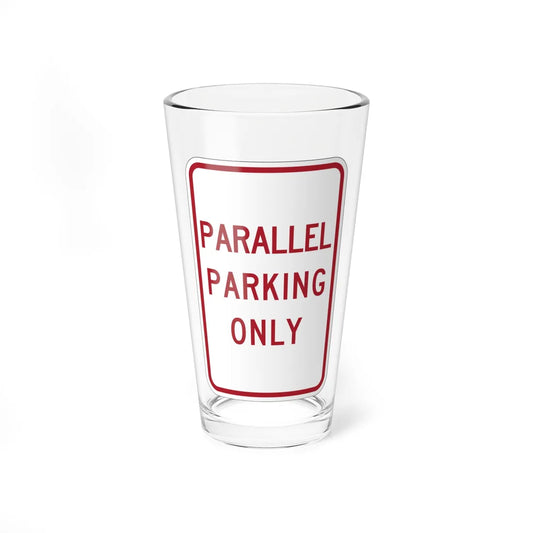 MUTCD-MI R7-12 (Michigan) (Road Sign) Pint Glass 16oz 16oz - Go Mug Yourself