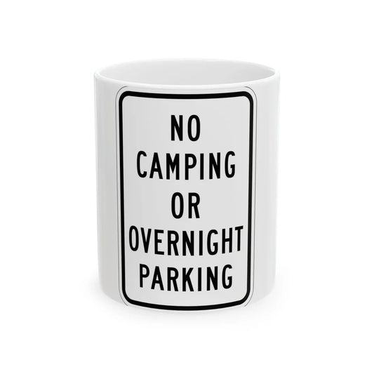 MUTCD-MI R7-15 (Michigan) (Road Sign) White Coffee Mug 11oz - Go Mug Yourself