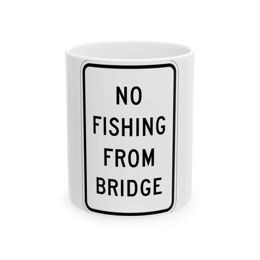 MUTCD-MI R7-17 (Michigan) (Road Sign) White Coffee Mug 11oz - Go Mug Yourself