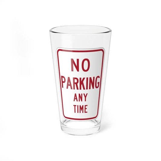 MUTCD-MI R7-1a (Michigan) (Road Sign) Pint Glass 16oz 16oz - Go Mug Yourself
