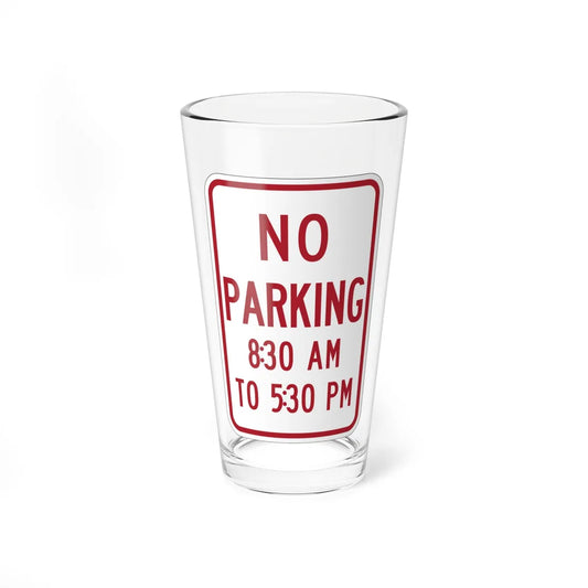 MUTCD-MI R7-2b (Michigan) (Road Sign) Pint Glass 16oz 16oz - Go Mug Yourself