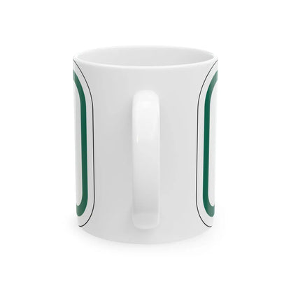 MUTCD-MI R7-8P (Michigan) (Road Sign) White Coffee Mug - Go Mug Yourself
