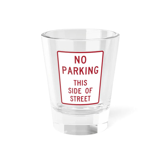 MUTCD-MI R8-20 (Michigan) (Road Sign) Shot Glass 1.5oz 1.5oz - Go Mug Yourself