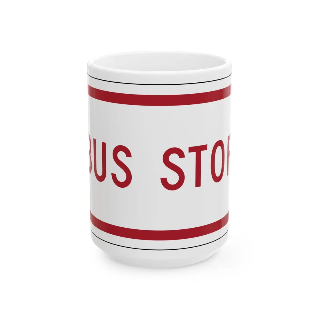MUTCD-MI R8-3iP (Michigan) (Road Sign) White Coffee Mug 15oz - Go Mug Yourself